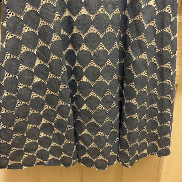 GODDIVA of London Blue and White Button-Up Dress Sz 8 NWT!! - Picture 15 of 16